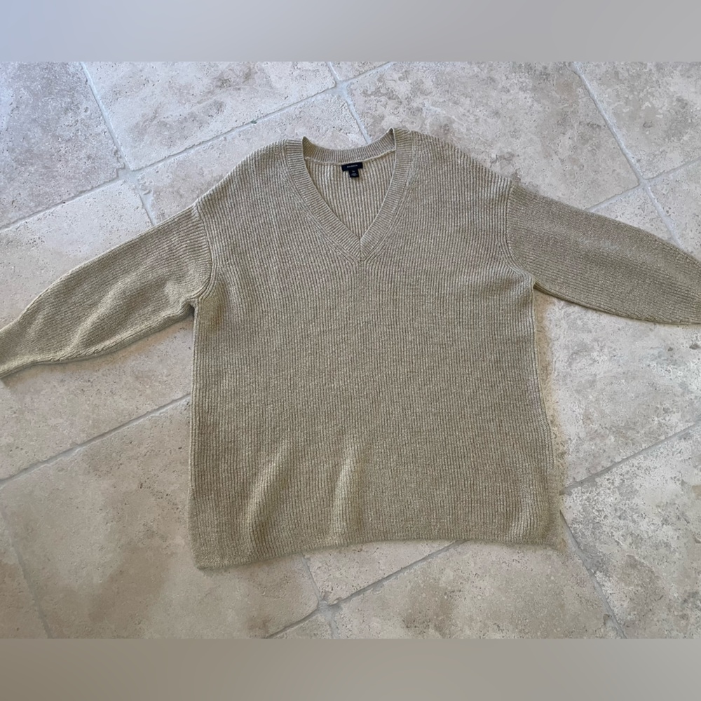 Halogen Gold V-neck Sweater size 3x